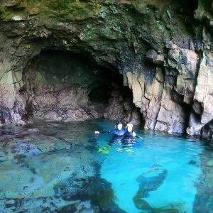 nadar en cuevas de couso